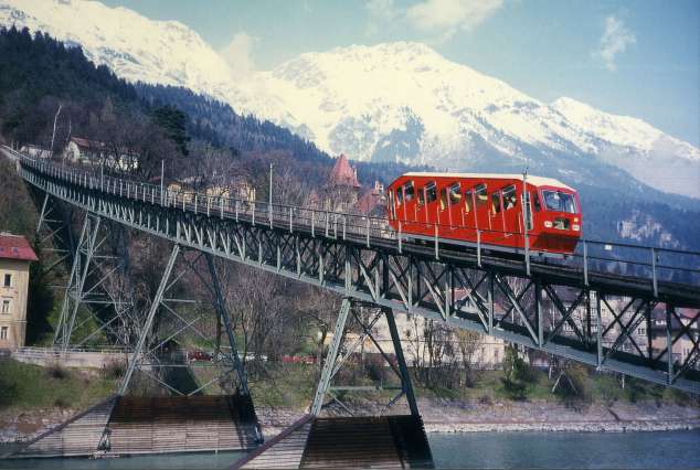 Die Hungerburgbahn um 1958